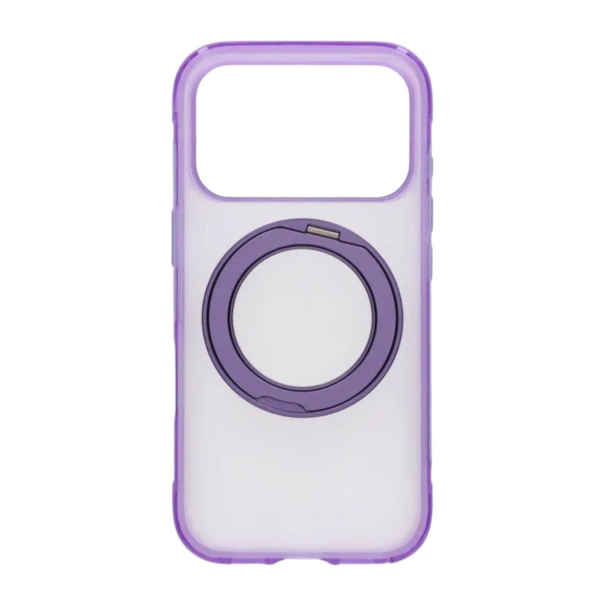iPhone 17 Pro/iPhone 18 Pro Skal Matt Ringstativ MagSafe Lila