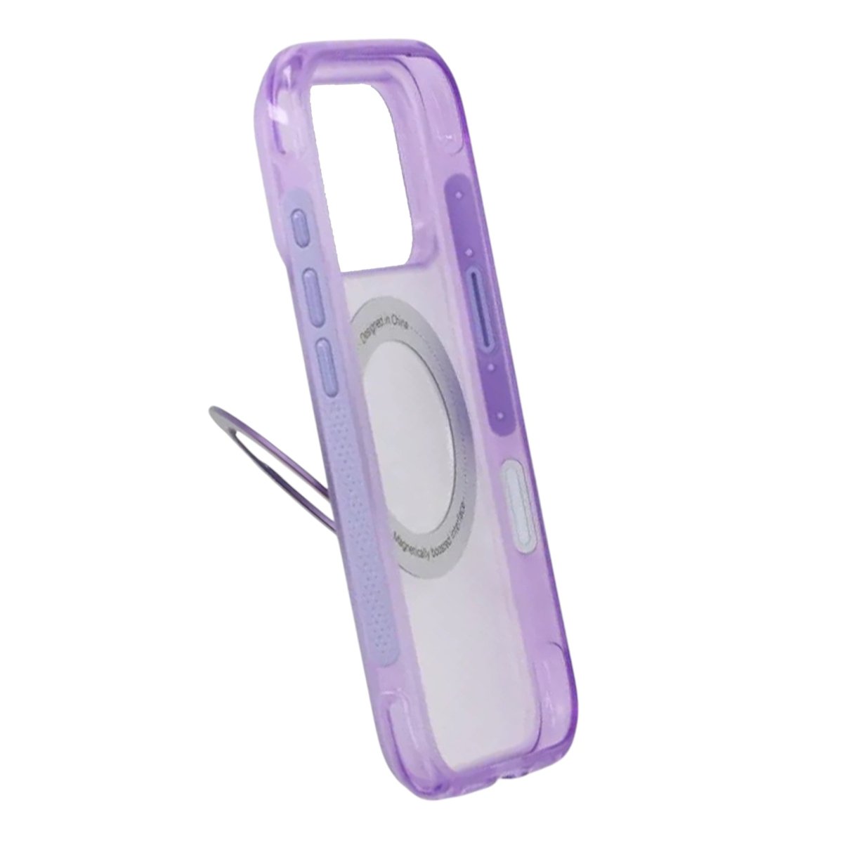 iPhone 17 Pro/iPhone 18 Pro Skal Matt Ringstativ MagSafe Lila