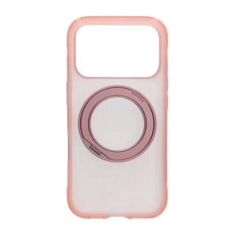 iPhone 17 Pro/iPhone 18 Pro Skal Matt Ringstativ MagSafe Rosa