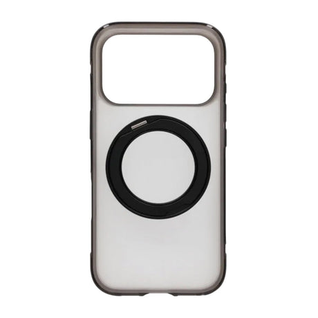iPhone 17 Pro/iPhone 18 Pro Skal Matt Ringstativ MagSafe Svart