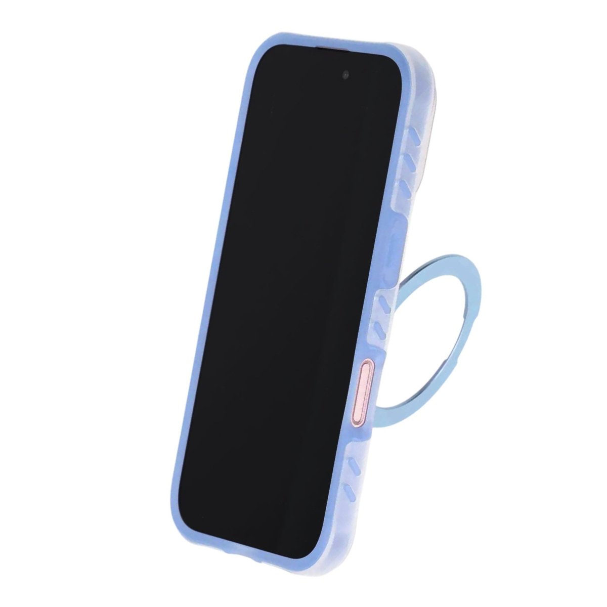 iPhone 16 Skal MagSafe Ringstativ Blå