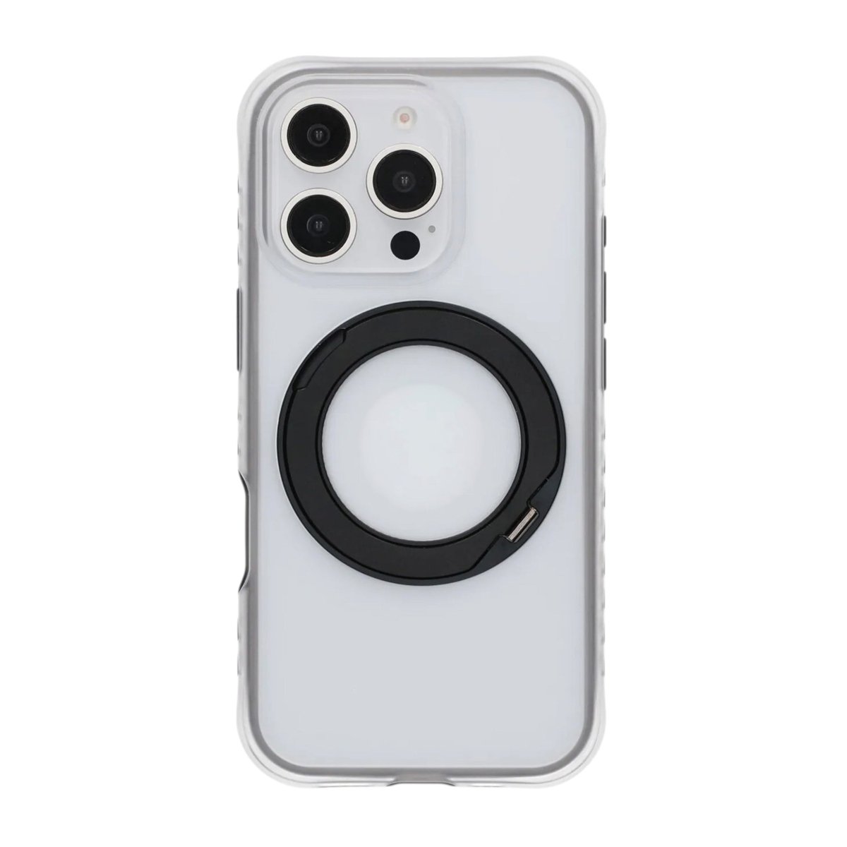 iPhone 16 Pro Max Skal MagSafe Ringstativ Svart
