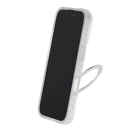 iPhone 16 Pro Skal MagSafe Ringstativ Vit
