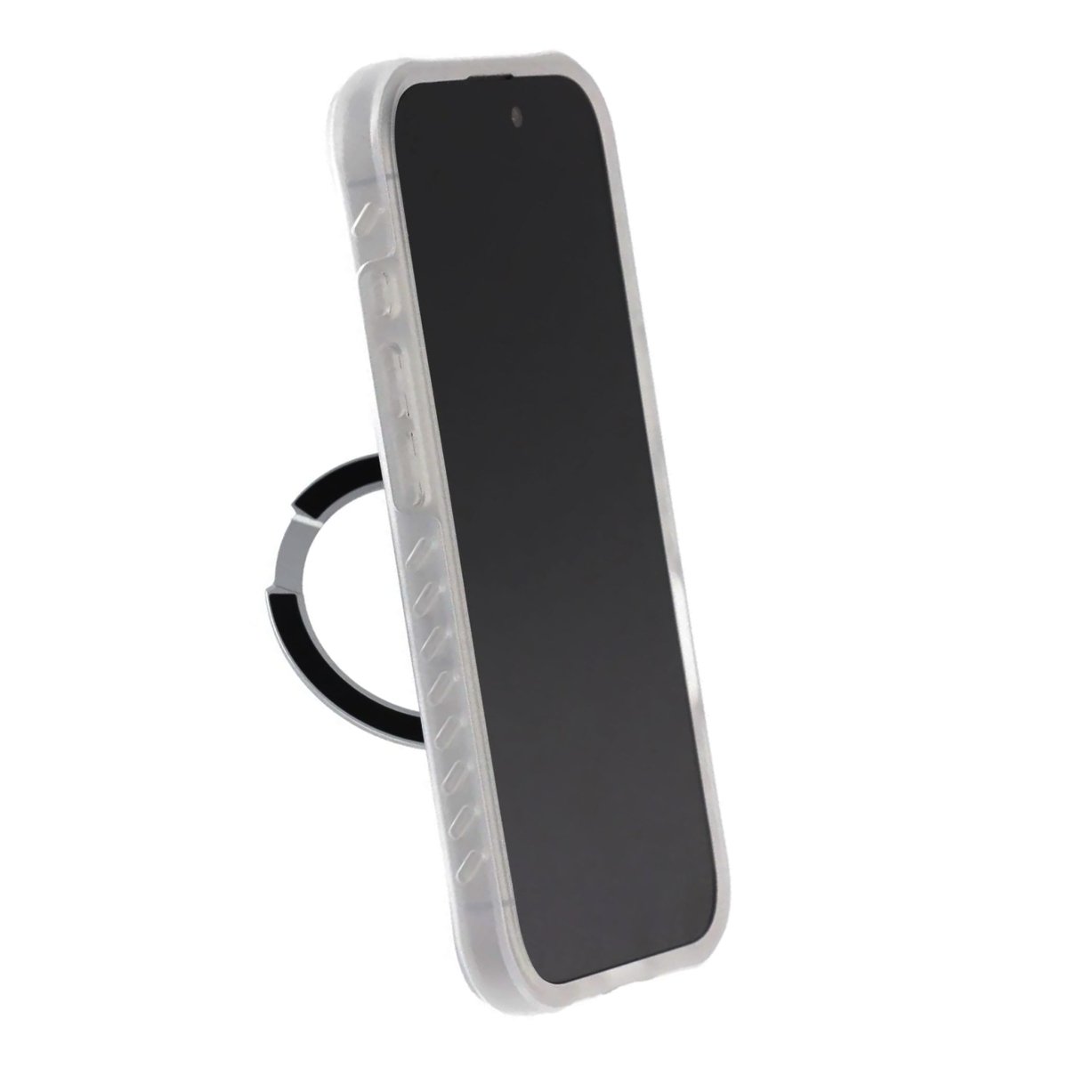 iPhone 16 Pro Skal MagSafe Ringstativ Vit