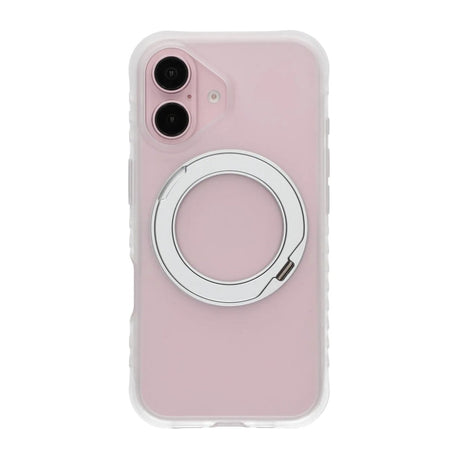 iPhone 16 Skal MagSafe Ringstativ Vit