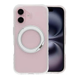 iPhone 16 Skal MagSafe Ringstativ Vit