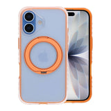iPhone 17 Skal MagSafe Ringstativ Orange
