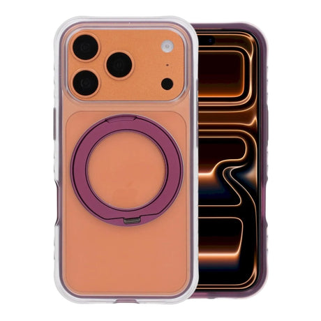 iPhone 17 Pro Max/iPhone 18 Pro Max Skal Ringstativ MagSafe Lila