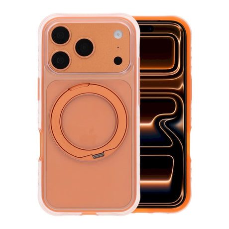 iPhone 17 Pro Max/iPhone 18 Pro Max Skal Ringstativ MagSafe Orange
