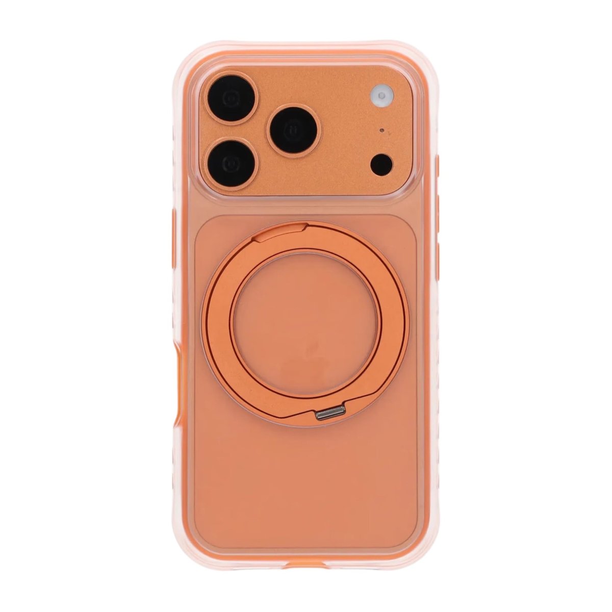 iPhone 17 Pro/iPhone 18 Pro Skal Ringstativ MagSafe Orange