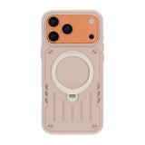 iPhone 17 Pro/iPhone 18 Pro Skal Mecha MagSafe-stativ Vit