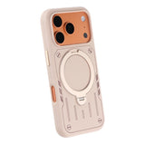 iPhone 17 Pro/iPhone 18 Pro Skal Mecha MagSafe-stativ Vit