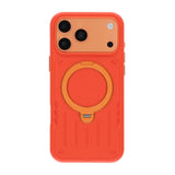 iPhone 17 Pro Max/iPhone 18 Pro Max Skal Mecha MagSafe-stativ Orange