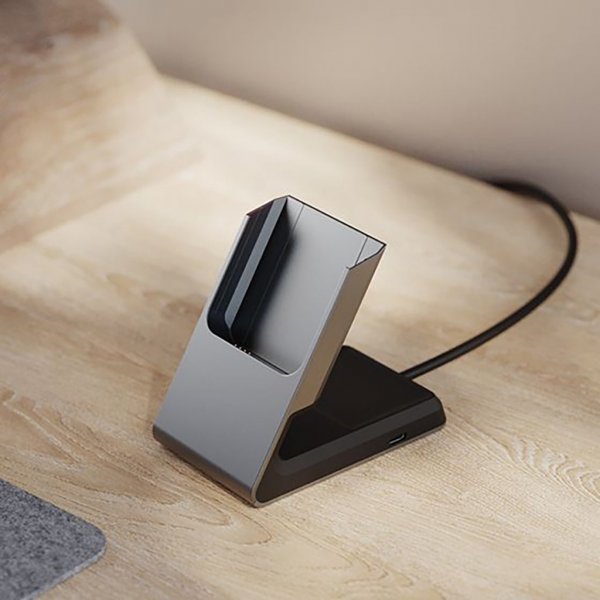 ALOGIC Matrix 2-In-1 Universal Magnetic Charging Dock MagSafe Svart