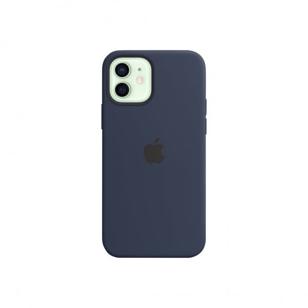 Apple Original iPhone 12/iPhone 12 Pro Skal Silicone Case MagSafe Deep Navy