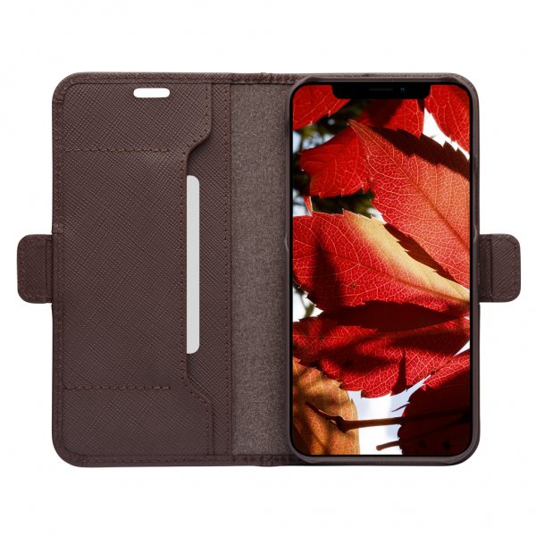 dbramante1928 iPhone 12/iPhone 12 Pro Fodral Milano Dark Chocolate