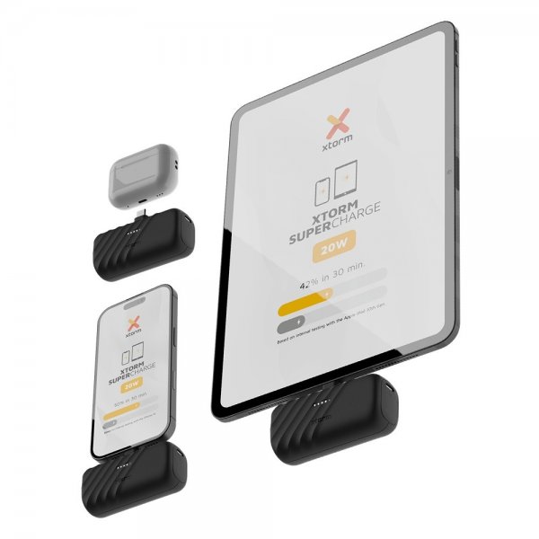 Xtorm Mini Powerbank Go2 PowerShot 5000 mAh USB-C 20W Svart