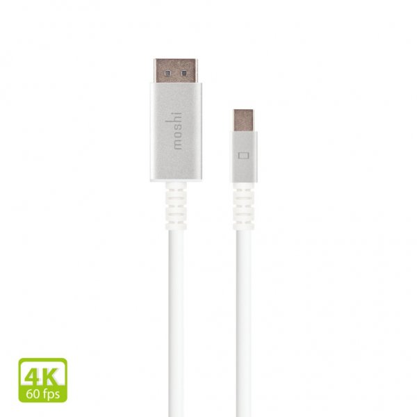 Moshi Mini DisplayPort till DisplayPort Kabel 1.5 m Vit