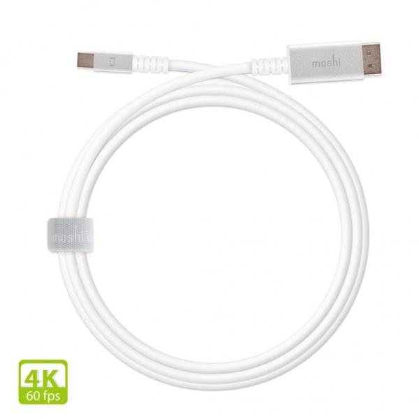 Moshi Mini DisplayPort till DisplayPort Kabel 1.5 m Vit