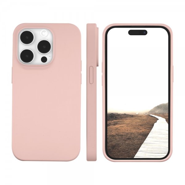 dbramante1928 iPhone 15 Pro Skal Monaco MagSafe Pink Sand