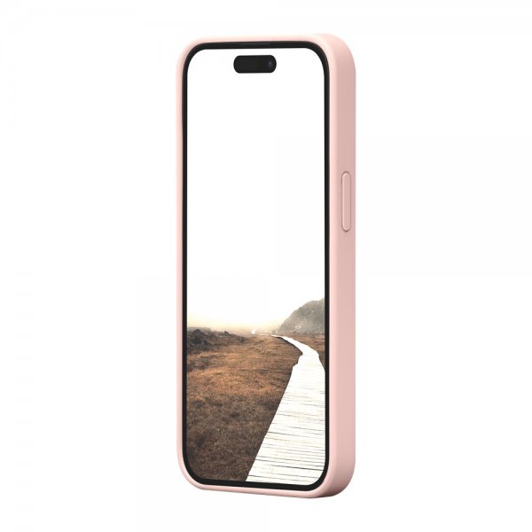 dbramante1928 iPhone 15 Pro Skal Monaco MagSafe Pink Sand