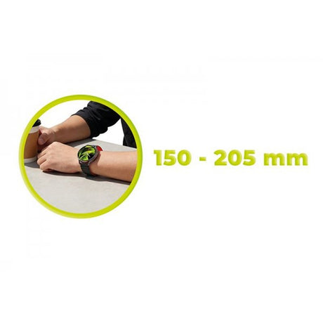 Mobile Origin Samsung Galaxy Watch 8/9 40/44mm/Classic 46mm Armband Easy Strap Magnetic Svart Orange
