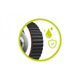 Mobile Origin Samsung Galaxy Watch 8/9 40/44mm/Classic 46mm Armband Easy Strap Magnetic Svart Orange