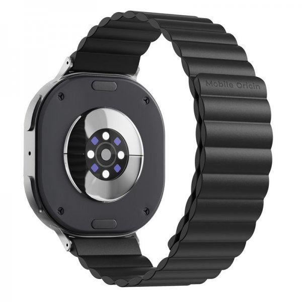 Mobile Origin Samsung Galaxy Watch 8 40/44mm/Classic 46mm Armband Easy Strap Svart