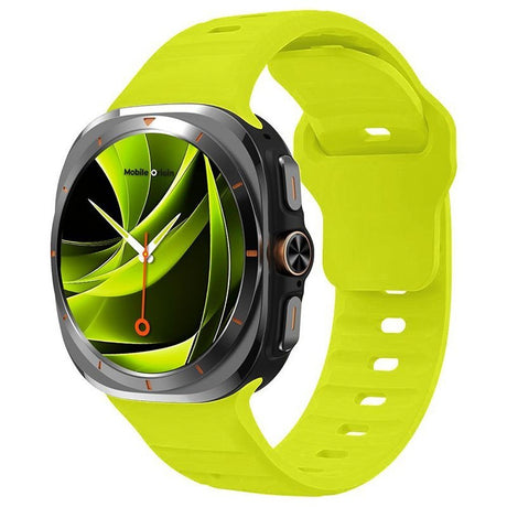 Mobile Origin Samsung Galaxy Watch Ultra 47mm Armband Easy Strap Silicone Gul