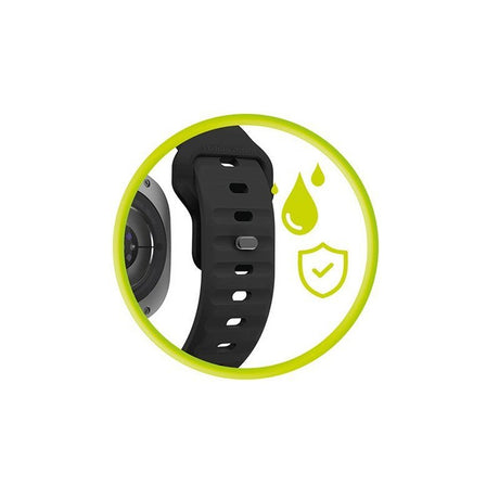 Mobile Origin Samsung Galaxy Watch Ultra 47mm Armband Easy Strap Silicone Svart