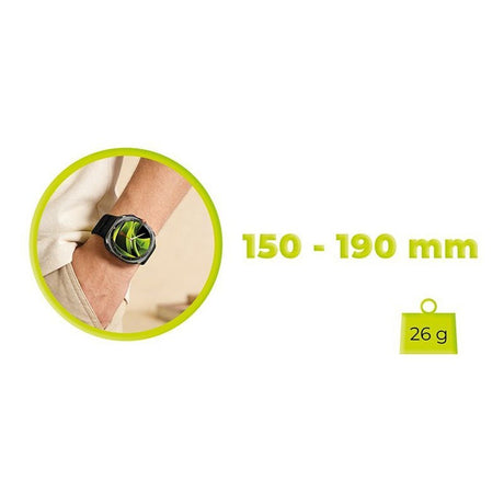 Mobile Origin Samsung Galaxy Watch Ultra 47mm Armband Easy Strap Silicone Svart