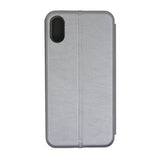 iPhone X/iPhone Xs Fodral med Stativ Silver