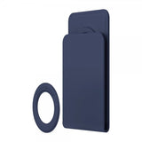 Nillkin Mobilhållare MagSafe Skin Touch + Magnetic Ring Blå