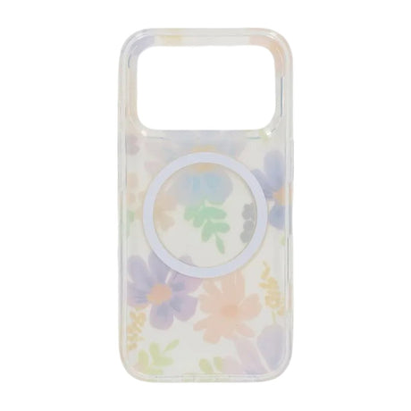 iPhone 17 Pro Max Skal Floral MagSafe Lila Gul