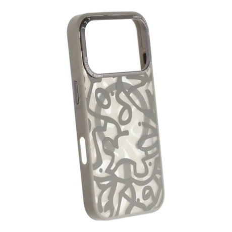 iPhone 17 Pro Skal Graffiti MagSafe Grå