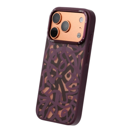 iPhone 17 Pro Skal Graffiti MagSafe Lila