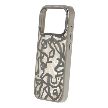 iPhone 17 Pro Max Skal Graffiti MagSafe Grå