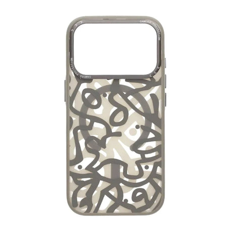 iPhone 17 Pro Max Skal Graffiti MagSafe Grå