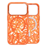 iPhone 17 Pro Skal Graffiti MagSafe Orange