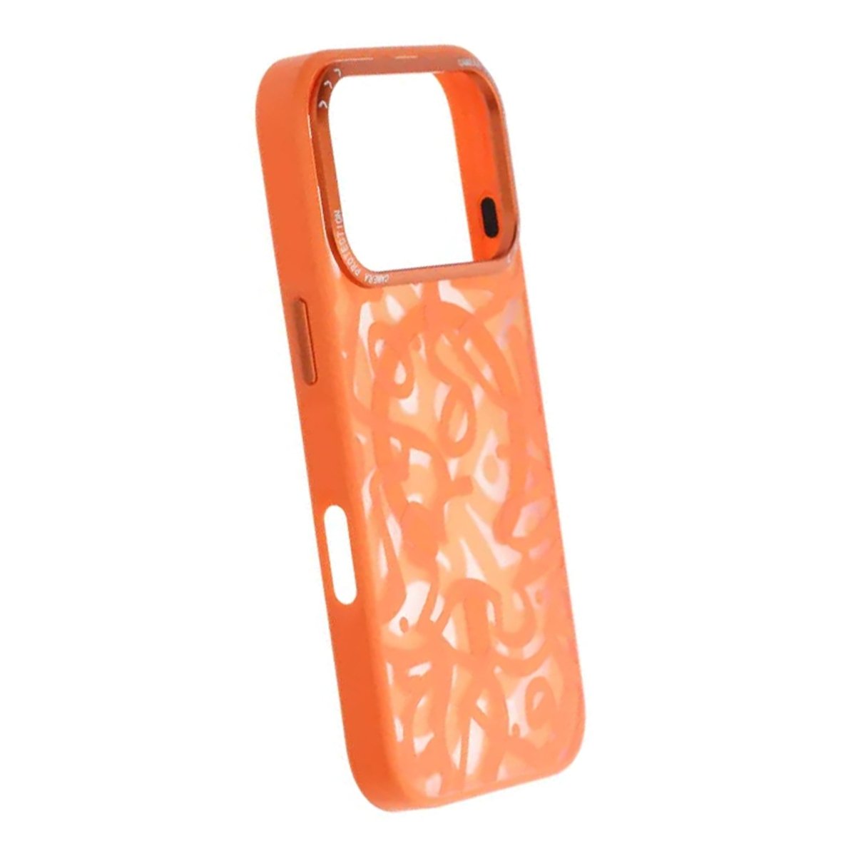 iPhone 17 Pro Skal Graffiti MagSafe Orange