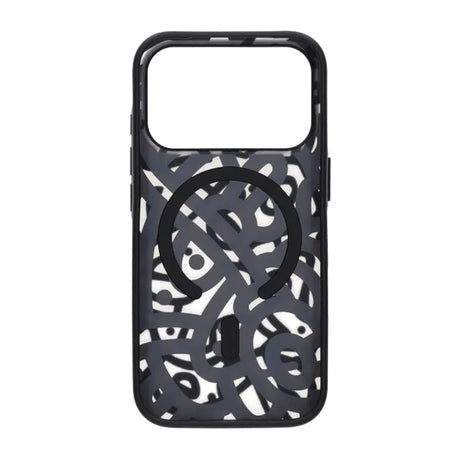iPhone 17 Pro Skal Graffiti MagSafe Svart