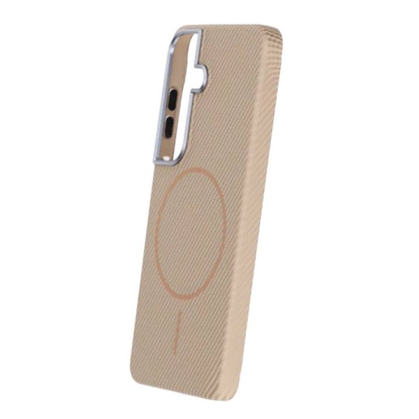 Samsung Galaxy S26 Plus Skal Kolfibermönster MagSafe Guld