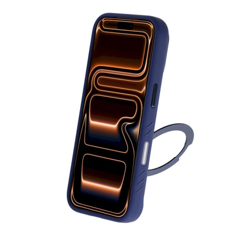iPhone 17 Pro Max/iPhone 18 Pro Max Skal MagSafe-stativ Strass Blå