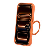 iPhone 17 Pro Max/iPhone 18 Pro Max Skal MagSafe-stativ Strass Orange