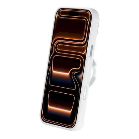 iPhone 17 Pro/iPhone 18 Pro Skal MagSafe-stativ Strass Vit