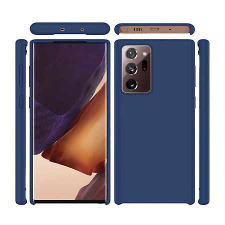 Samsung Galaxy Note 20 Ultra Skal Silikon Blå