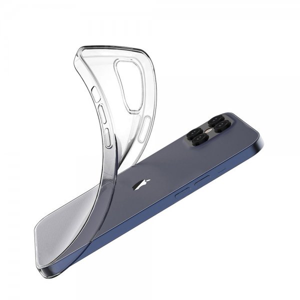 iPhone 12/iPhone 12 Pro Skal Stöttålig TPU Transparent