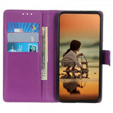 Motorola Edge 30 Neo Fodral Litchi Lila