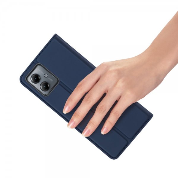 Dux Ducis Motorola Moto G14 Fodral Skin Pro Series Blå