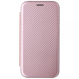 Motorola Moto G200 Fodral Kolfibertextur Roseguld